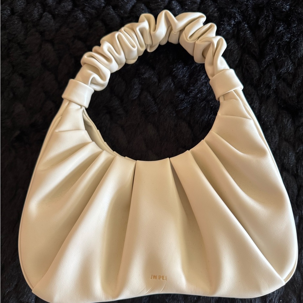 JW PEI Elegant Cream Shoulder Bag
